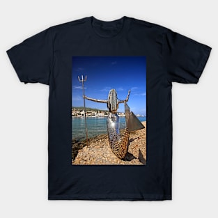 The Iron Mermaid of Spetses island T-Shirt